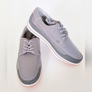 Margaritaville Mens Size 8 The Gimmie Spikeless Athletic Golf Shoe Lace Up